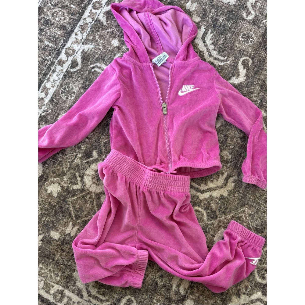 Toddler Nike Sweatsuit Pink 2T